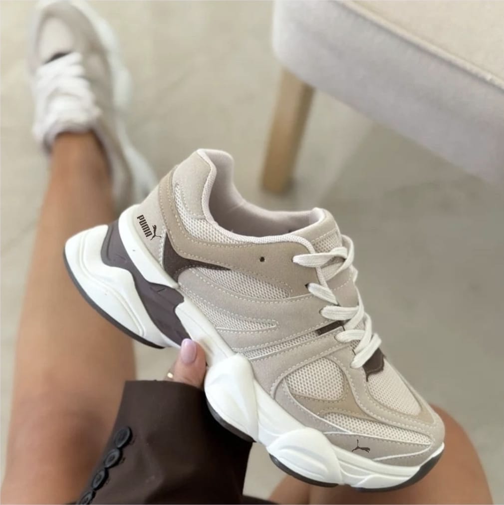 Tenis beje/kakhi pma